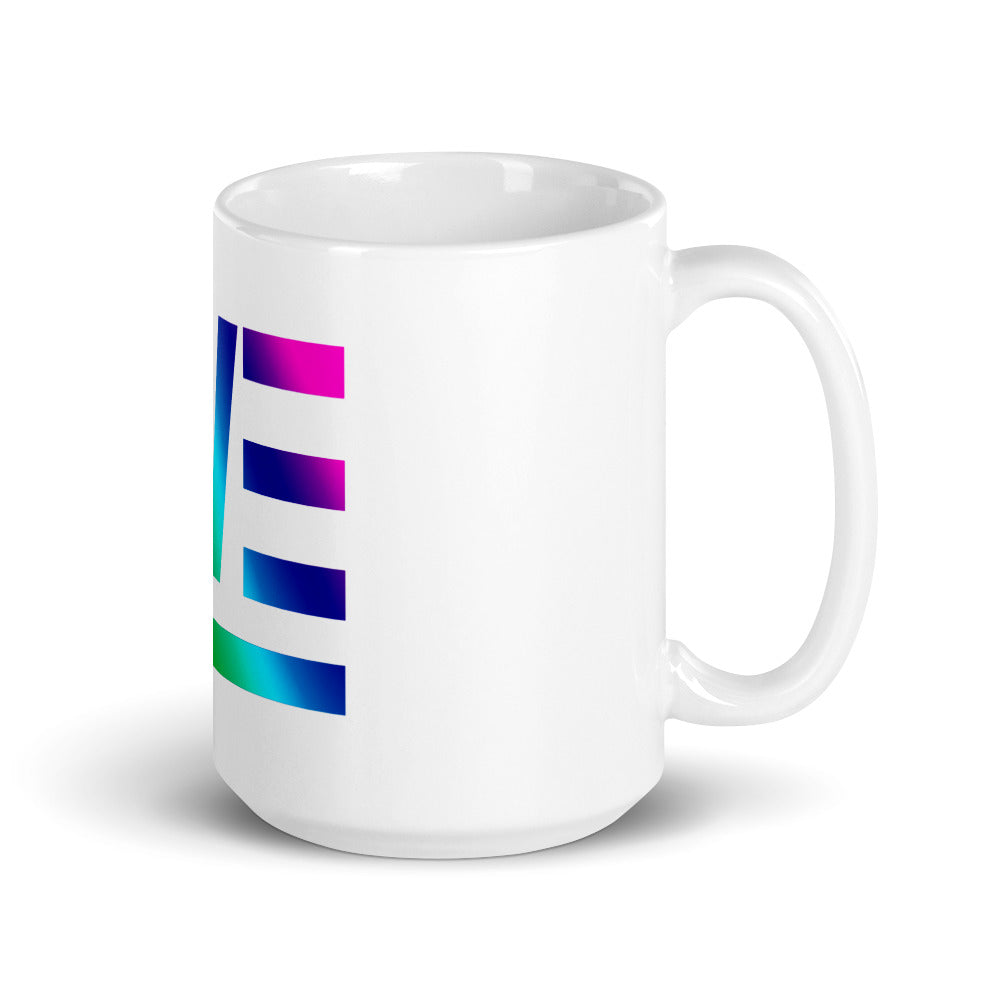 Rainbow Glossy Mug