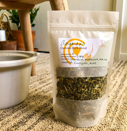 Custom Yoni Steam Herb Blend - Questionnaire and 3 month herb supply