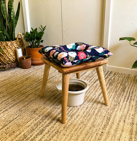 Floral Vaginal Steaming Seat Cushion