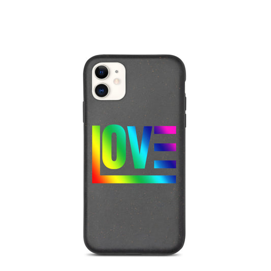 Rainbow Biodegradable phone case