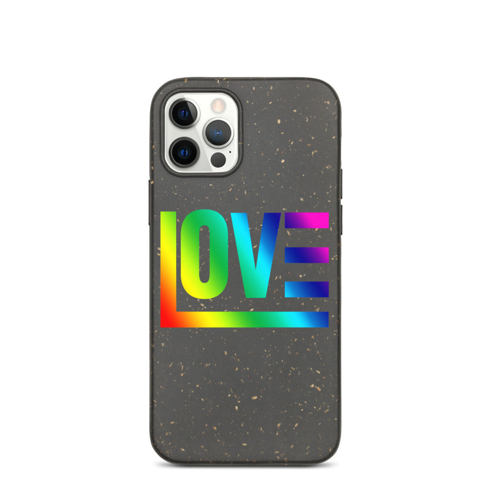 Rainbow Biodegradable phone case