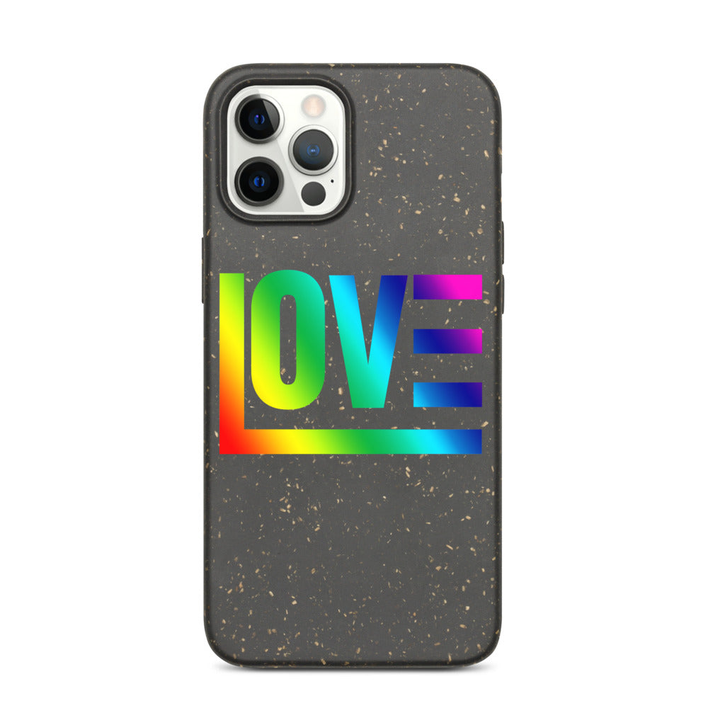 Rainbow Biodegradable phone case