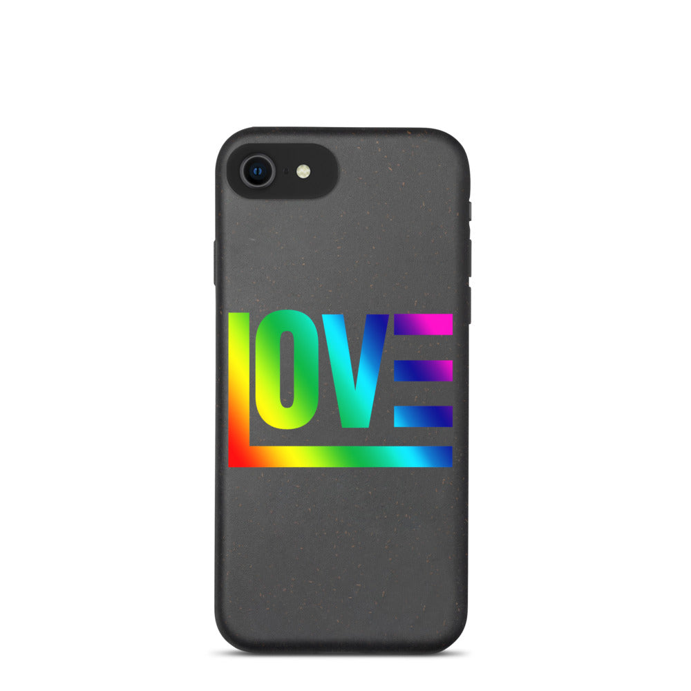 Rainbow Biodegradable phone case