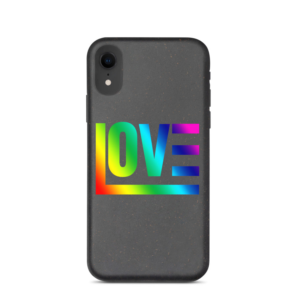 Rainbow Biodegradable phone case