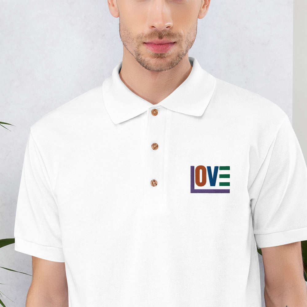 Embroidered Polo Shirt