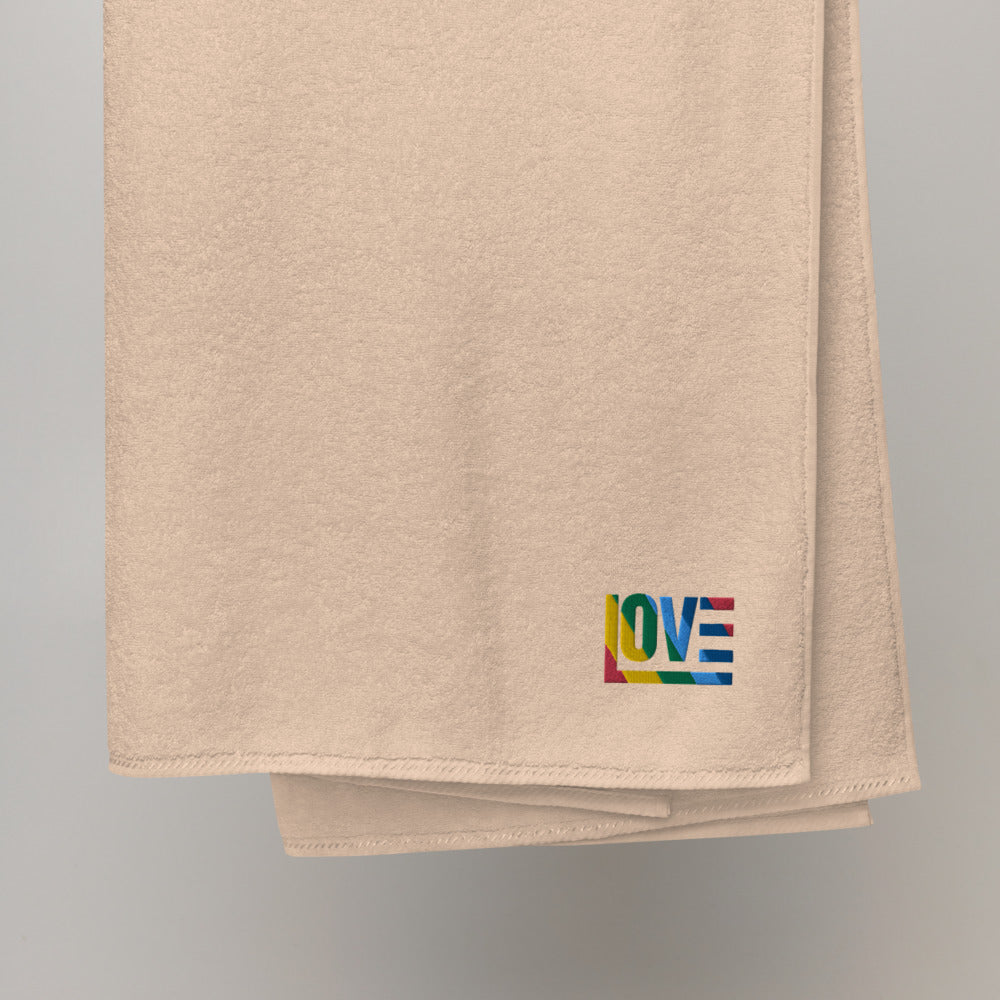 Rainbow Turkish cotton towel