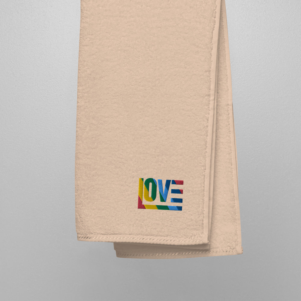 Rainbow Turkish cotton towel