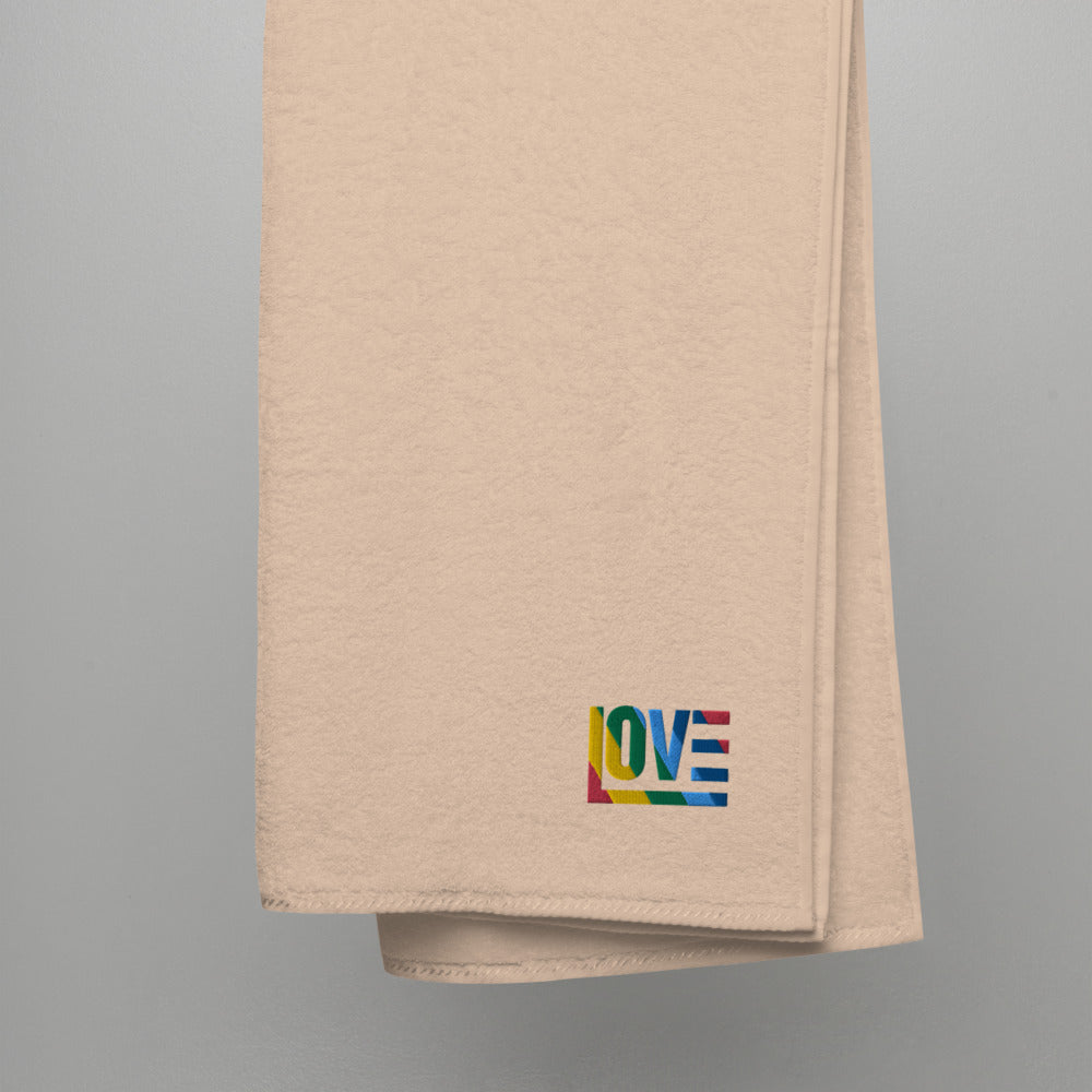 Rainbow Turkish cotton towel