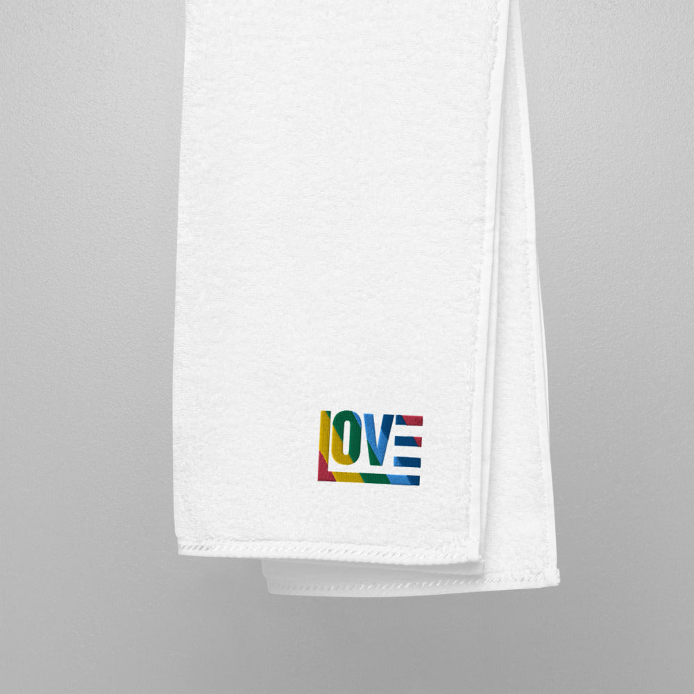 Rainbow Turkish cotton towel