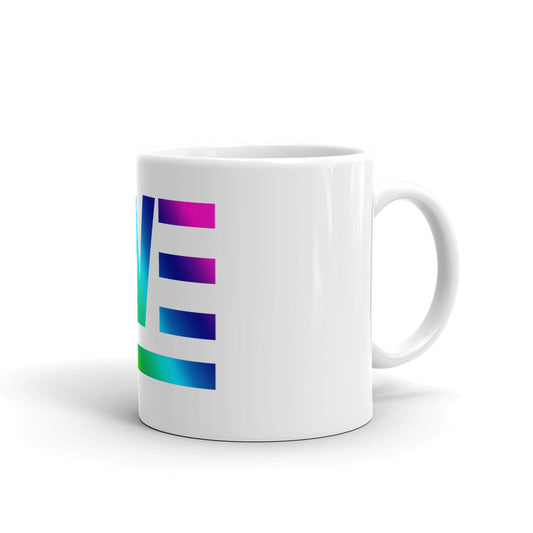 Rainbow Glossy Mug